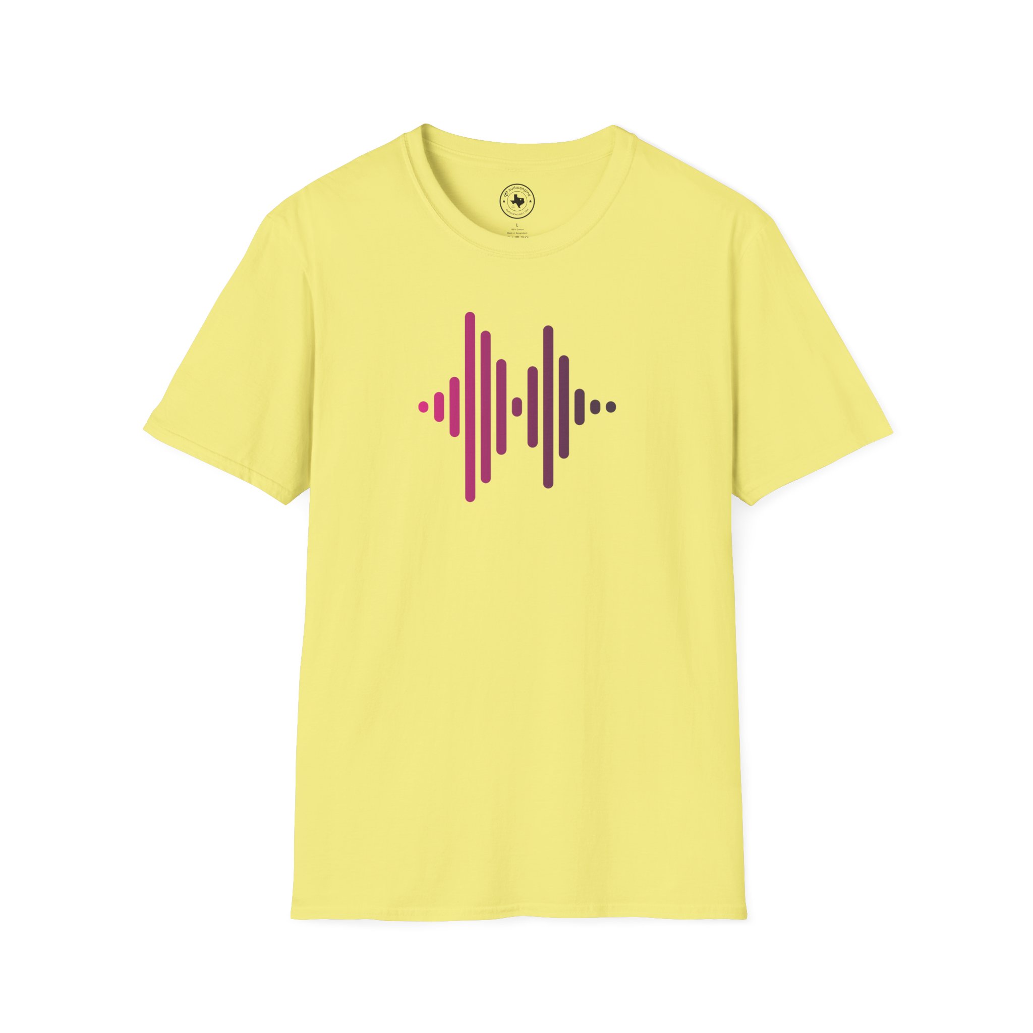 Audio Waveform Graphic Tee — Gradient Soundwave T-Shirt - Image 57