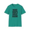 Make Drops Great Again! Unisex Softstyle T-Shirt - Thumbnail Image 35
