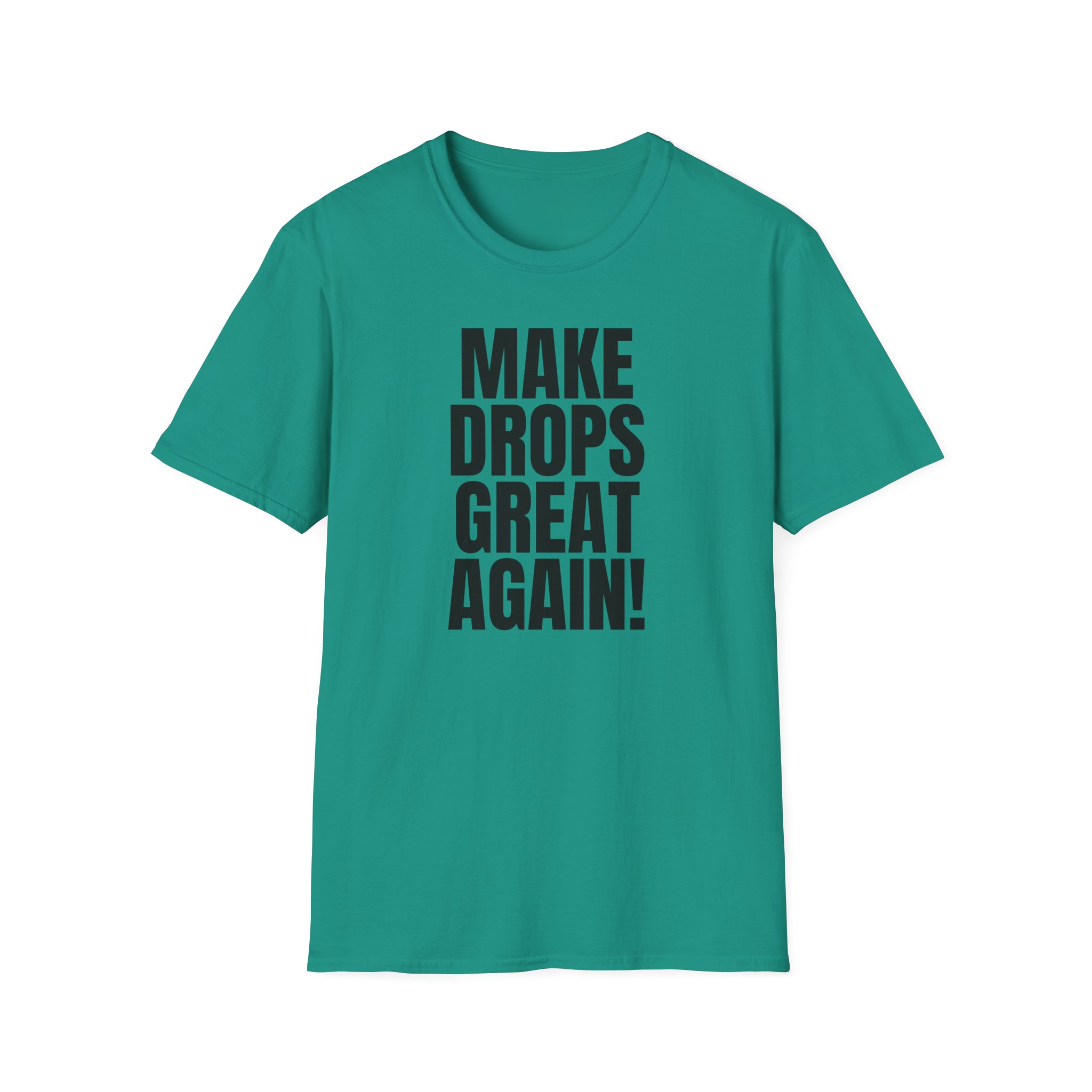 Make Drops Great Again! Unisex Softstyle T-Shirt - Image 35