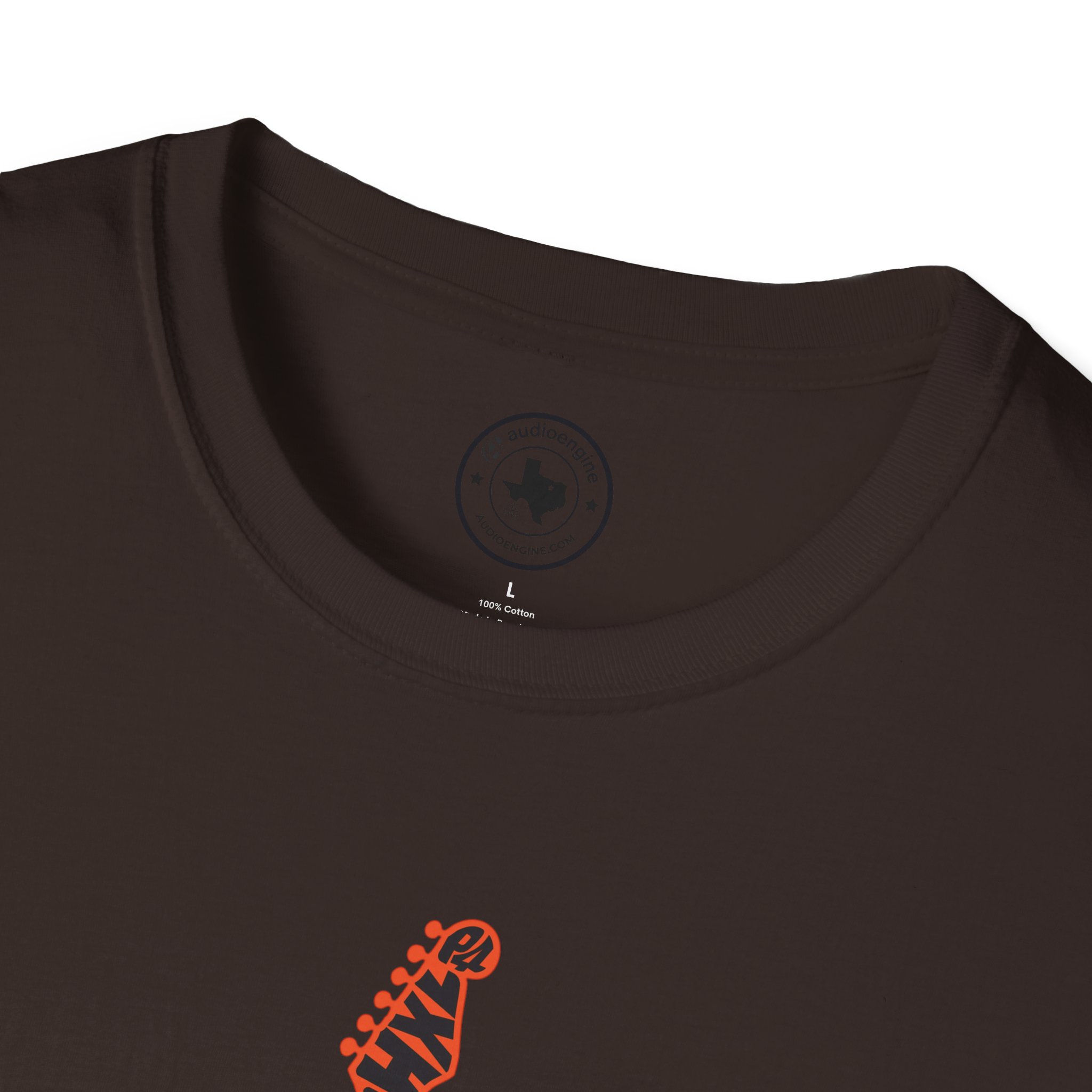 Electric Guitar Graphic T‑Shirt — Red Pattern Rock Music Tee - Image 4