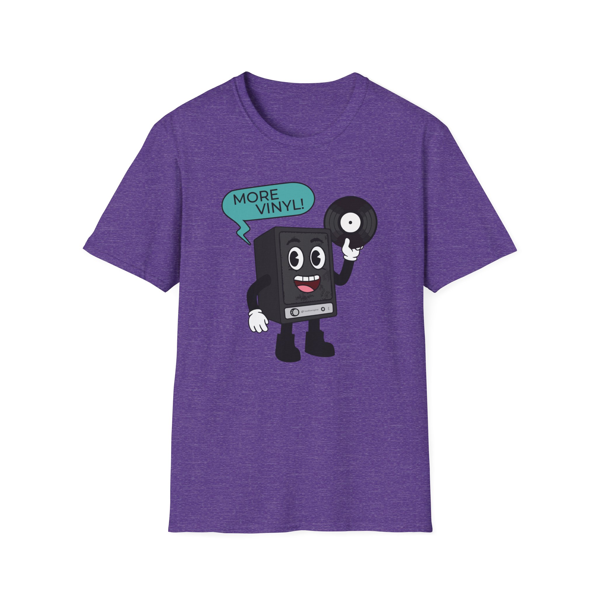 Vinyl Music Lover T-Shirt - More Vinyl Design - Image 45