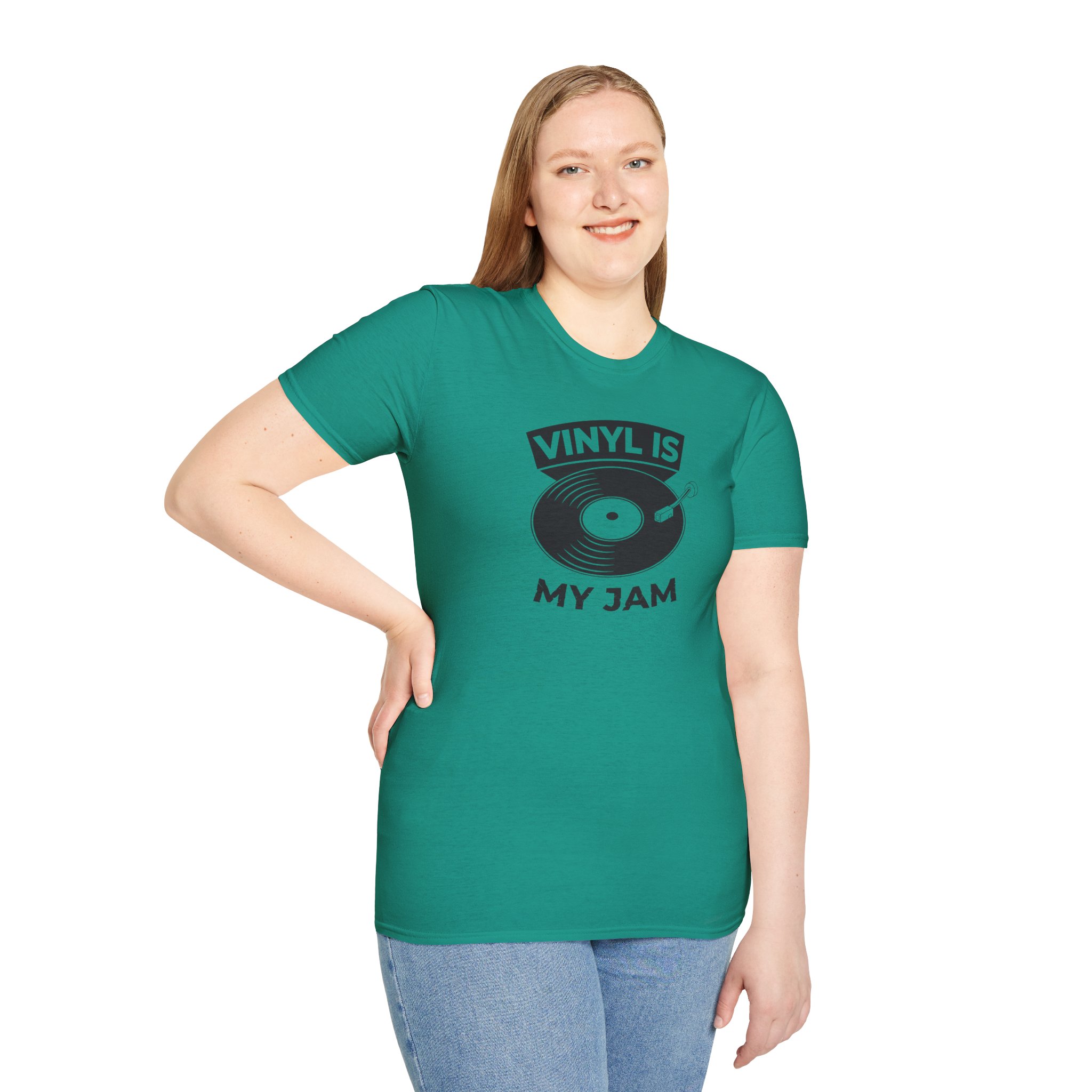 Vinyl Is My Jam T-Shirt — Retro Record Lover Tee - Image 93