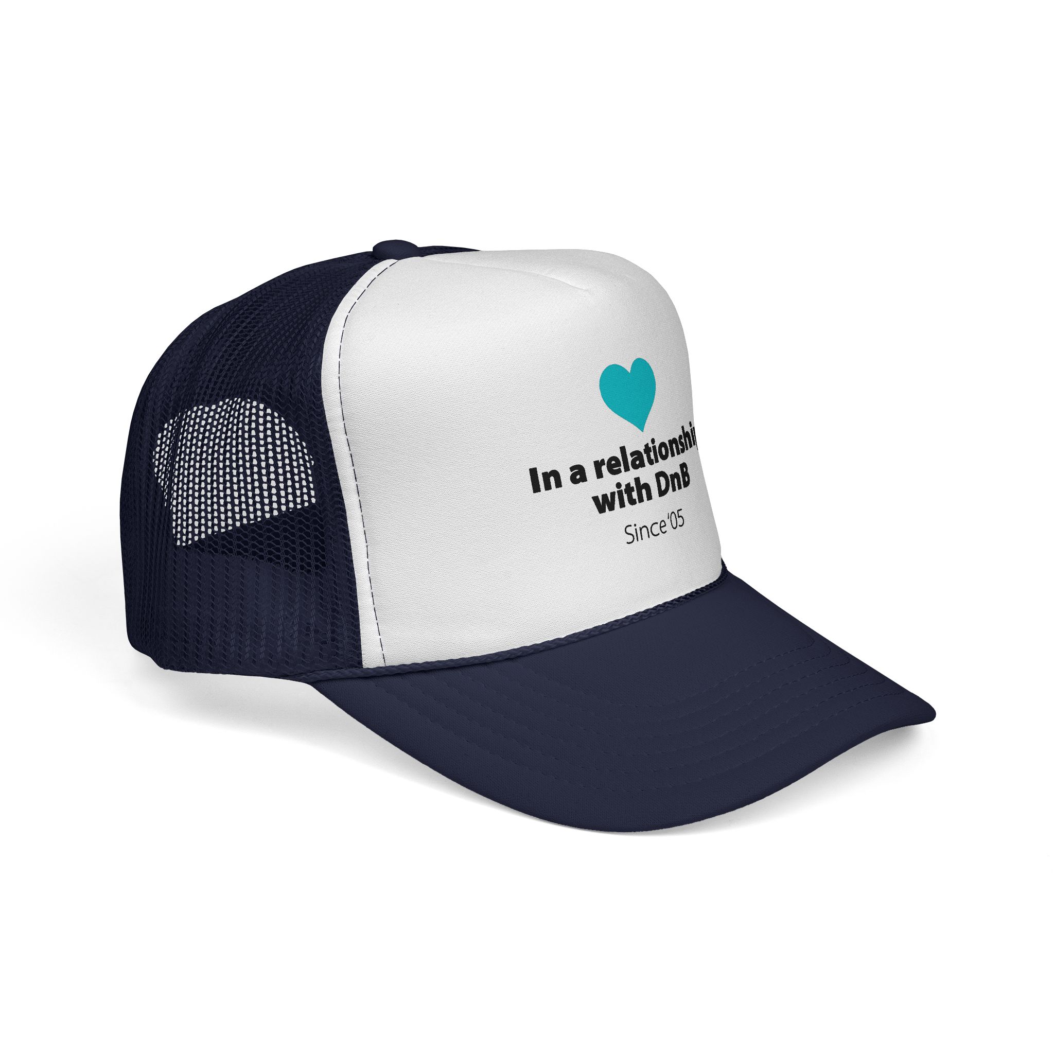 Trucker Cap – "In a Relationship with DnB Since '05" Retro Drum & Bass Hat - Image 14