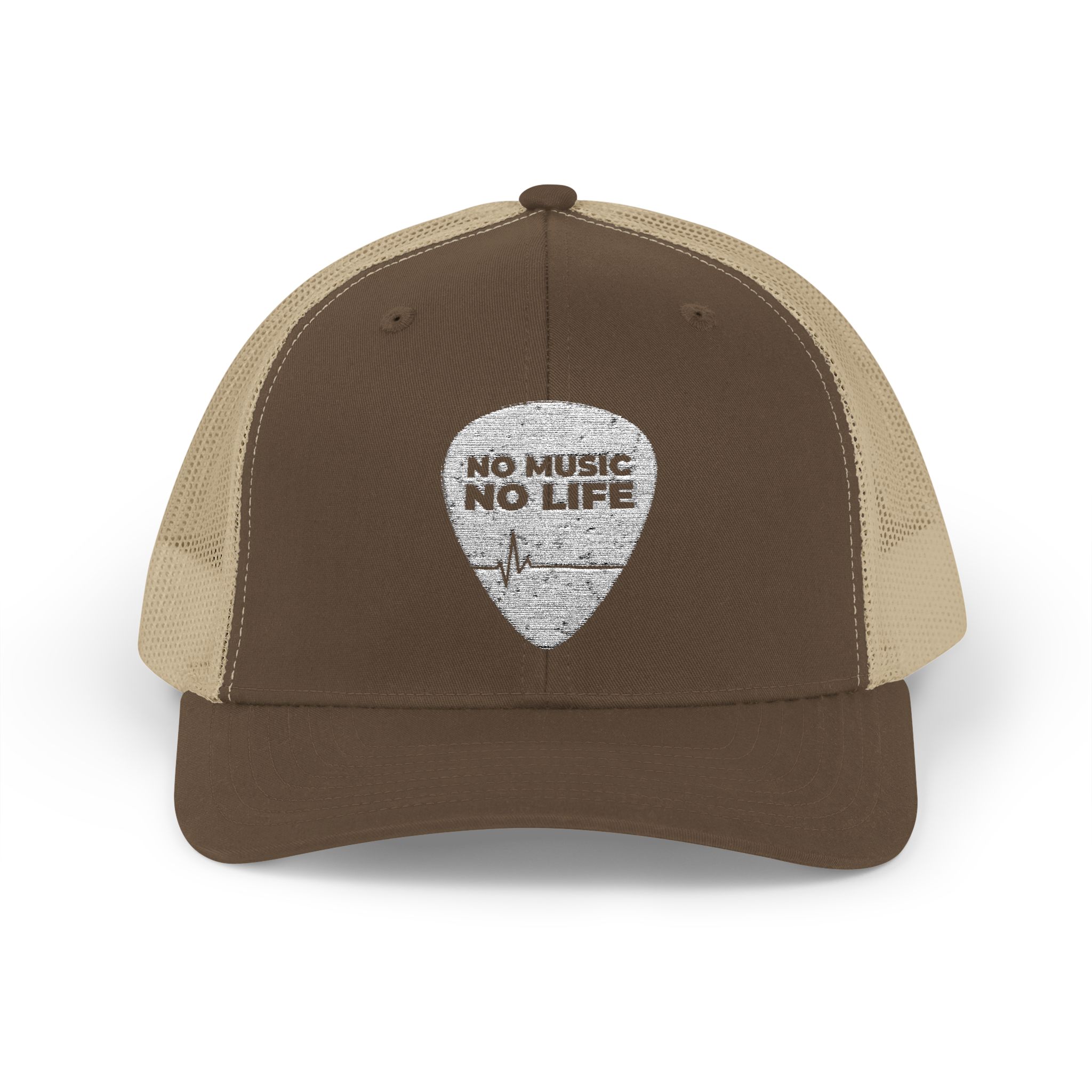 No Music No Life Snapback Trucker Cap for Music Lovers - Image 1
