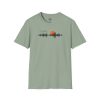 Sunset Soundwave T-Shirt — Minimal Nature Waveform Tee - Thumbnail Image 65