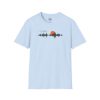 Sunset Soundwave T-Shirt — Minimal Nature Waveform Tee - Thumbnail Image 105
