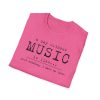 Music Lover's Unisex Softstyle T-Shirt - Perfect Gift for Musicians and Music Enthusiasts - Thumbnail Image 5