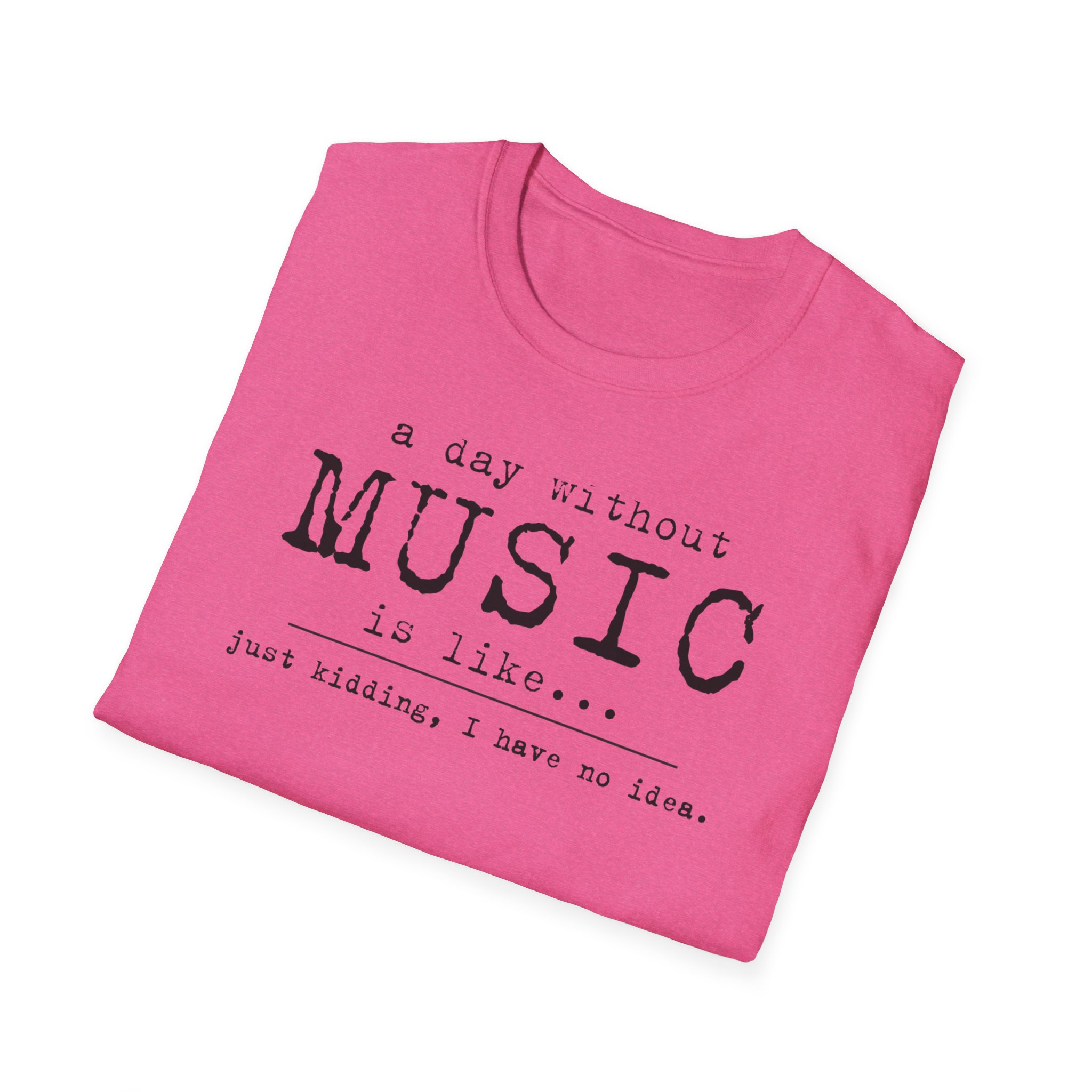 Music Lover's Unisex Softstyle T-Shirt - Perfect Gift for Musicians and Music Enthusiasts - Image 5