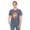 Orange Bass Guitar Badge T-Shirt — Retro Musician Tee for Bass Players - Thumbnail Image 81