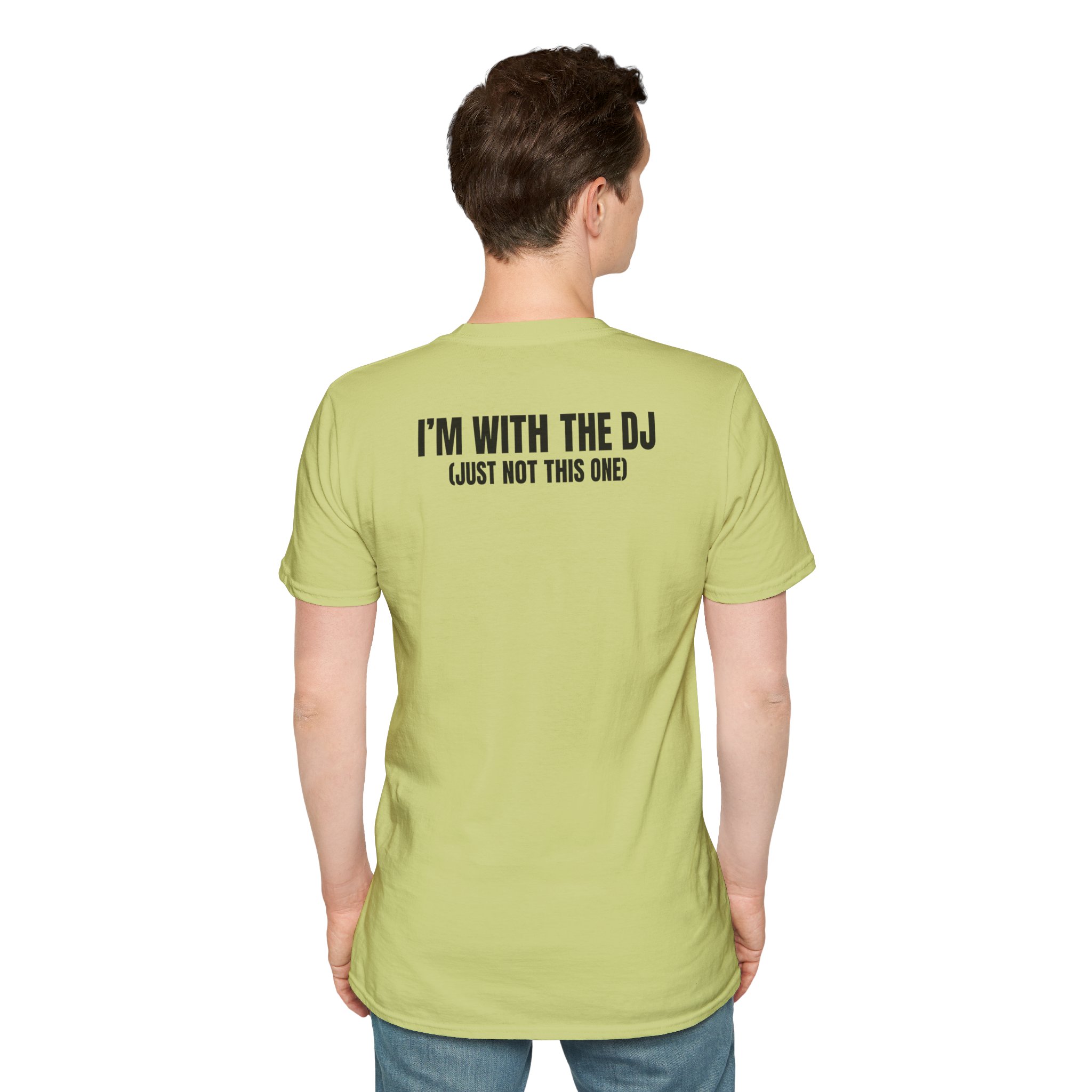 DJ Humor Unisex Softstyle T-Shirt - Perfect for Music Lovers - Image 54