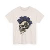 Skull Graffiti T-Shirt, Music Lover Tee, Festival Fashion Shirt, Unisex Graphic Tee, Edgy Streetwear Apparel - Thumbnail Image 15