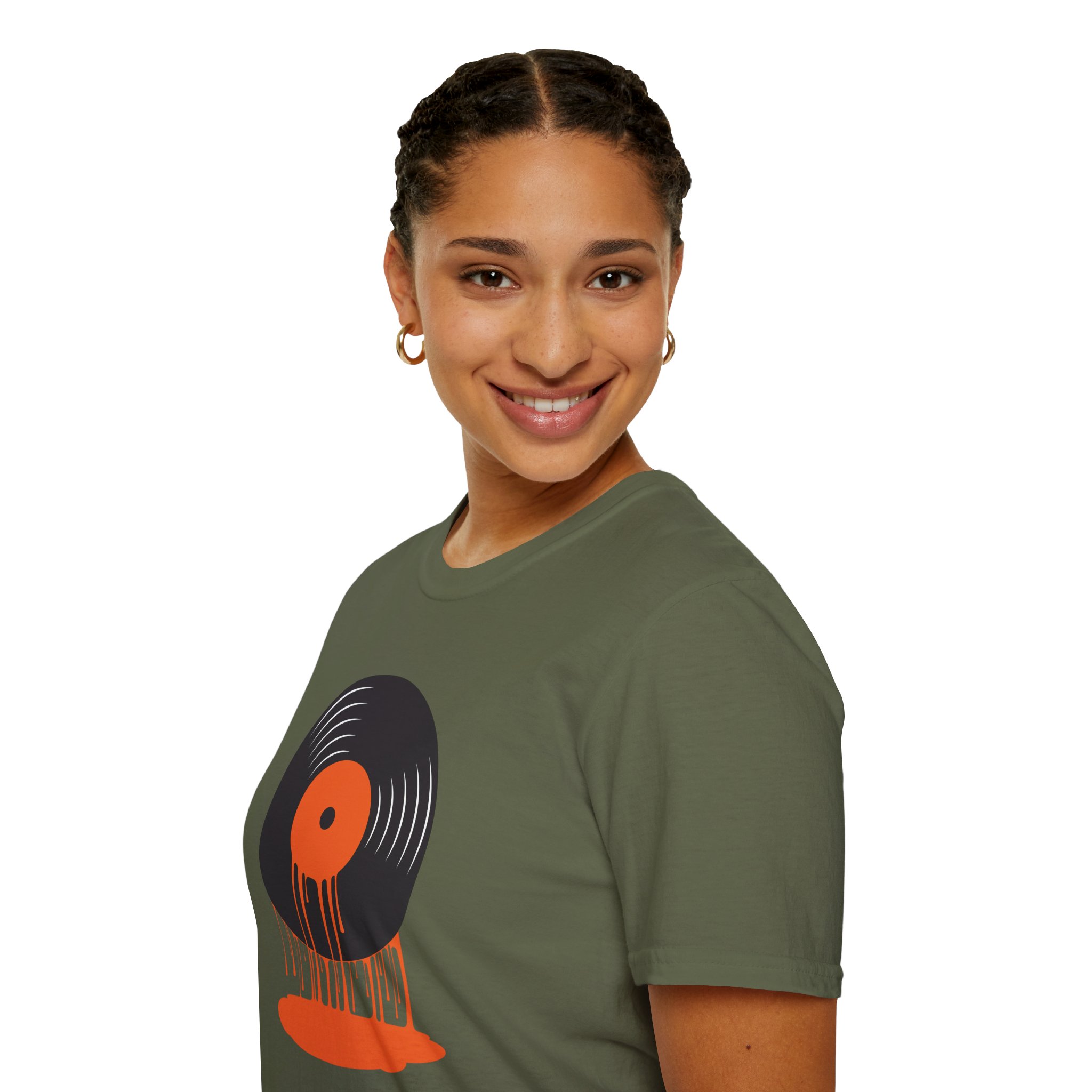 Vinyl Record Drip T-Shirt — Retro Music Tee - Image 59
