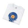 Sunset Vinyl Record T‑Shirt — Retro Music Lake Graphic Tee - Thumbnail Image 15