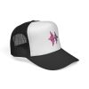 Soundwave Trucker Cap — Pink Gradient Audio Logo Mesh Hat - Thumbnail Image 27