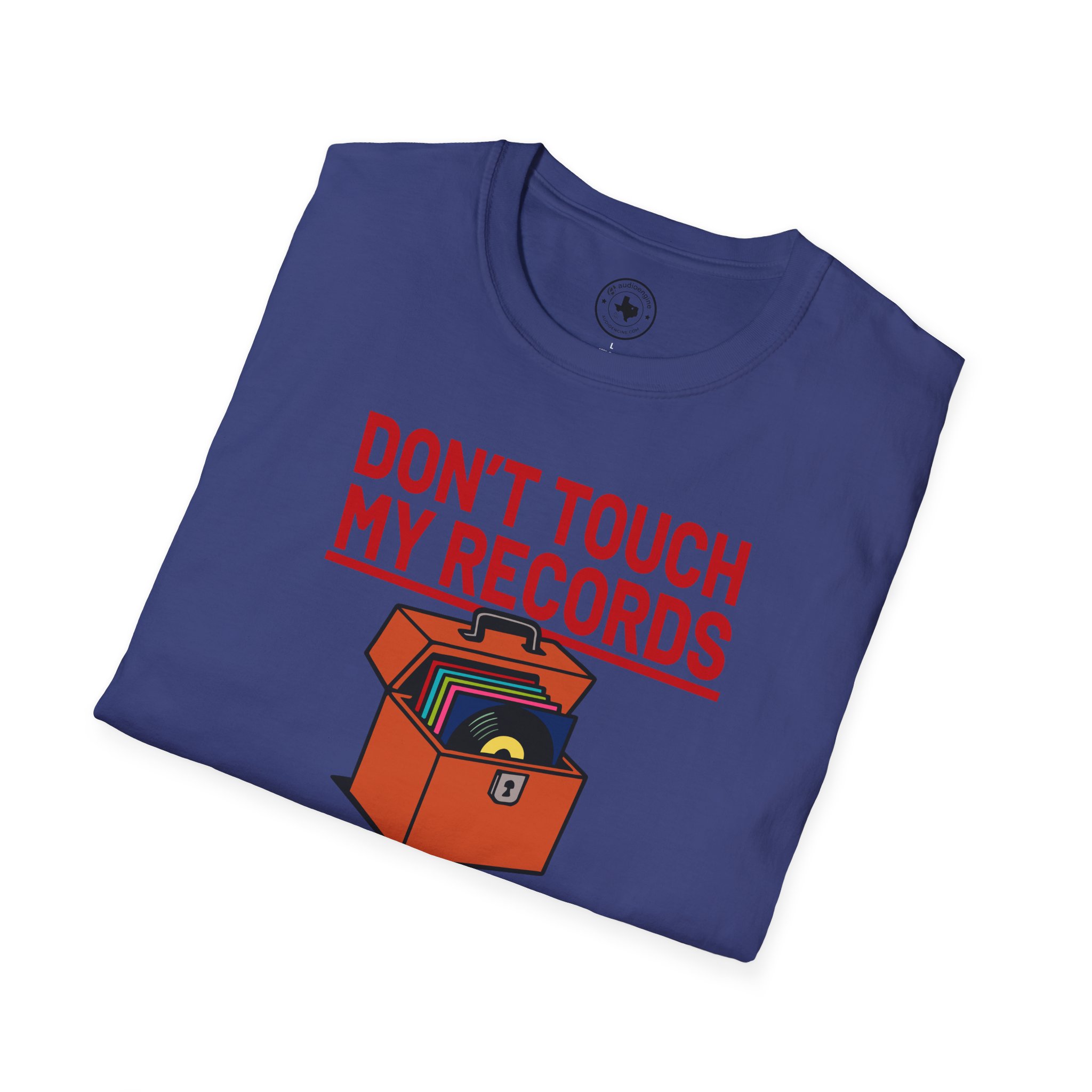 Don't Touch My Records T-Shirt — Retro Vinyl Collector Shirt - Image 85