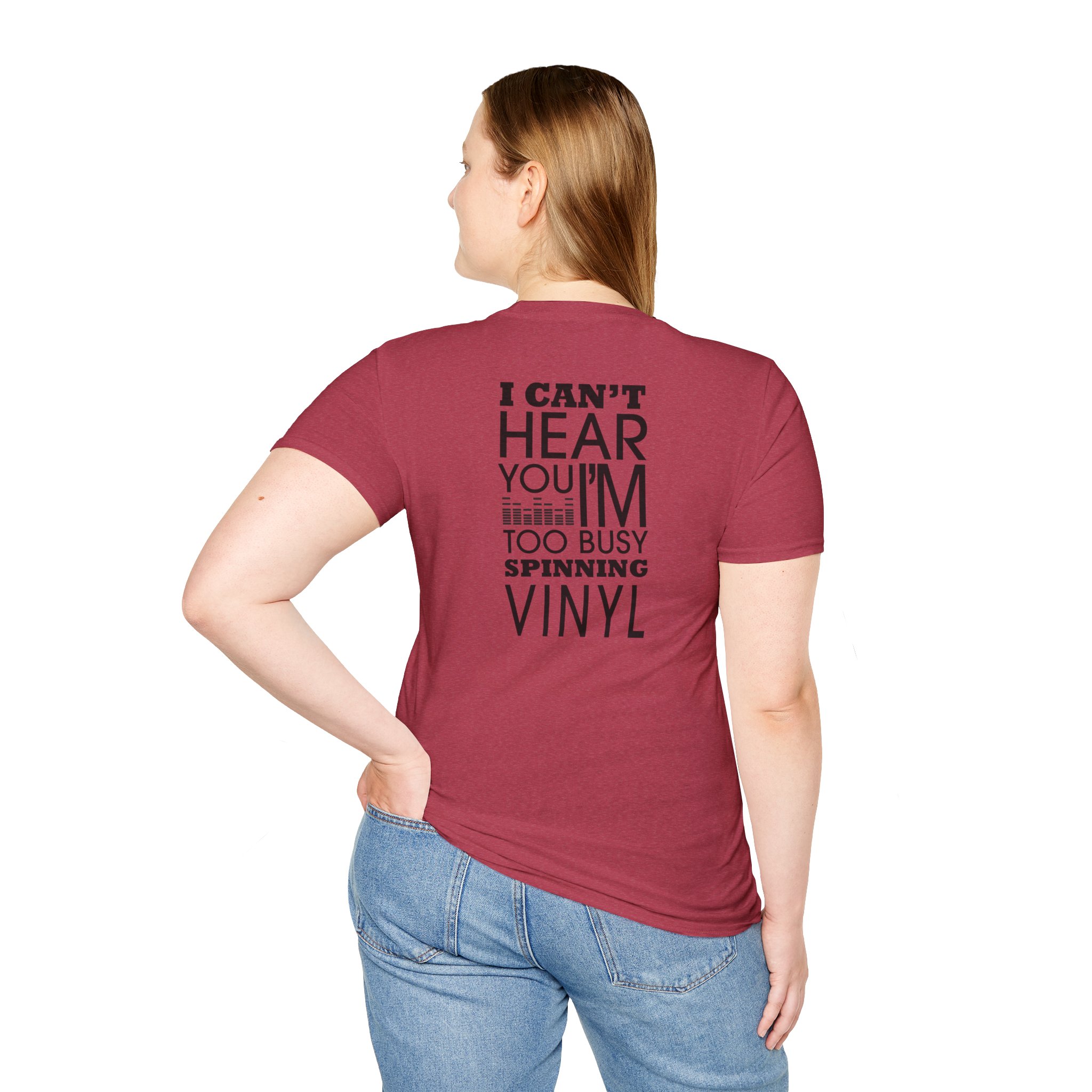 Vinyl Spinner T-Shirt - Unisex Music Lover Tee - Image 79