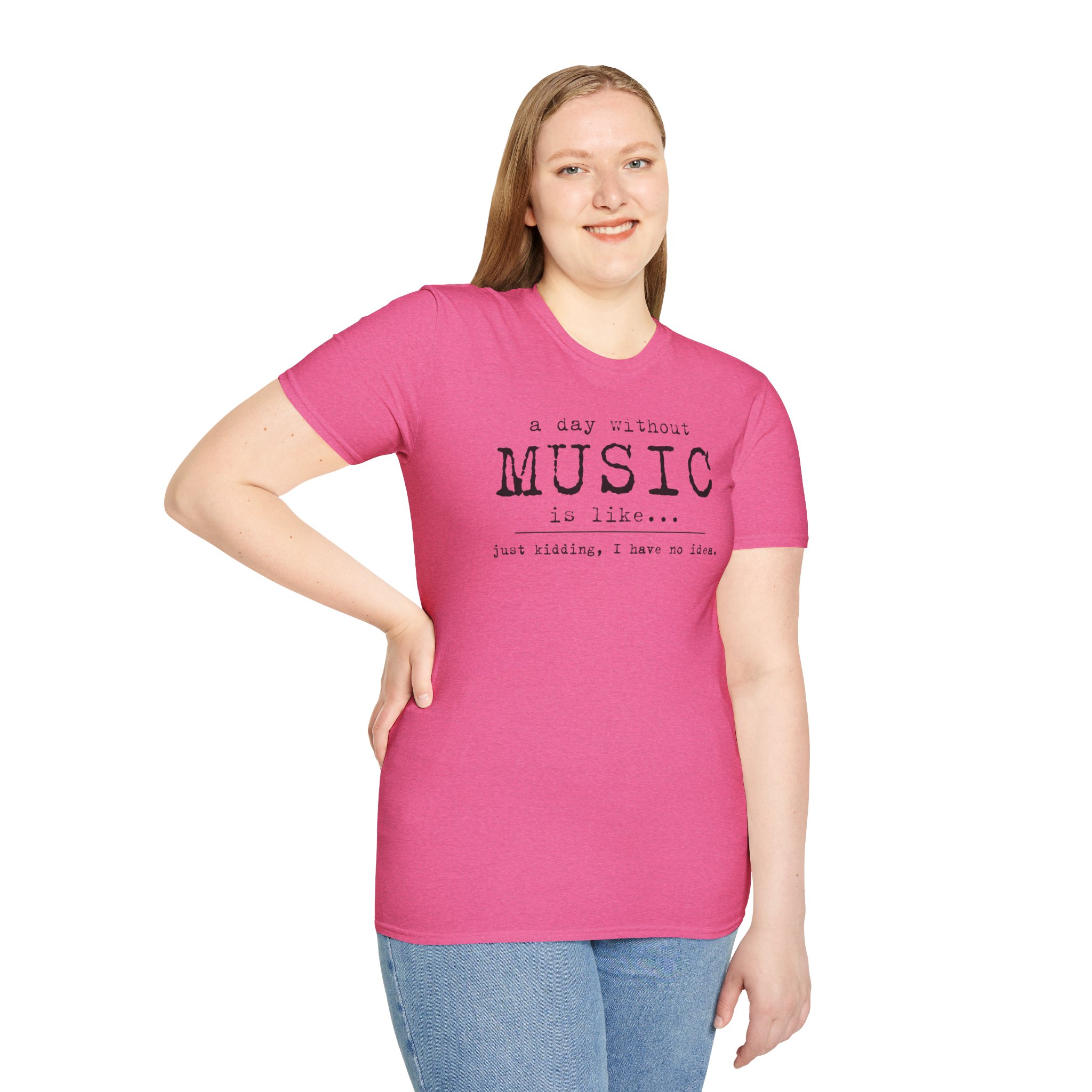 Music Lover's Unisex Softstyle T-Shirt - Perfect Gift for Musicians and Music Enthusiasts - Image 1