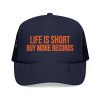 'Life is Short' Trucker Cap - Music Lover's Essential - Thumbnail Image 1