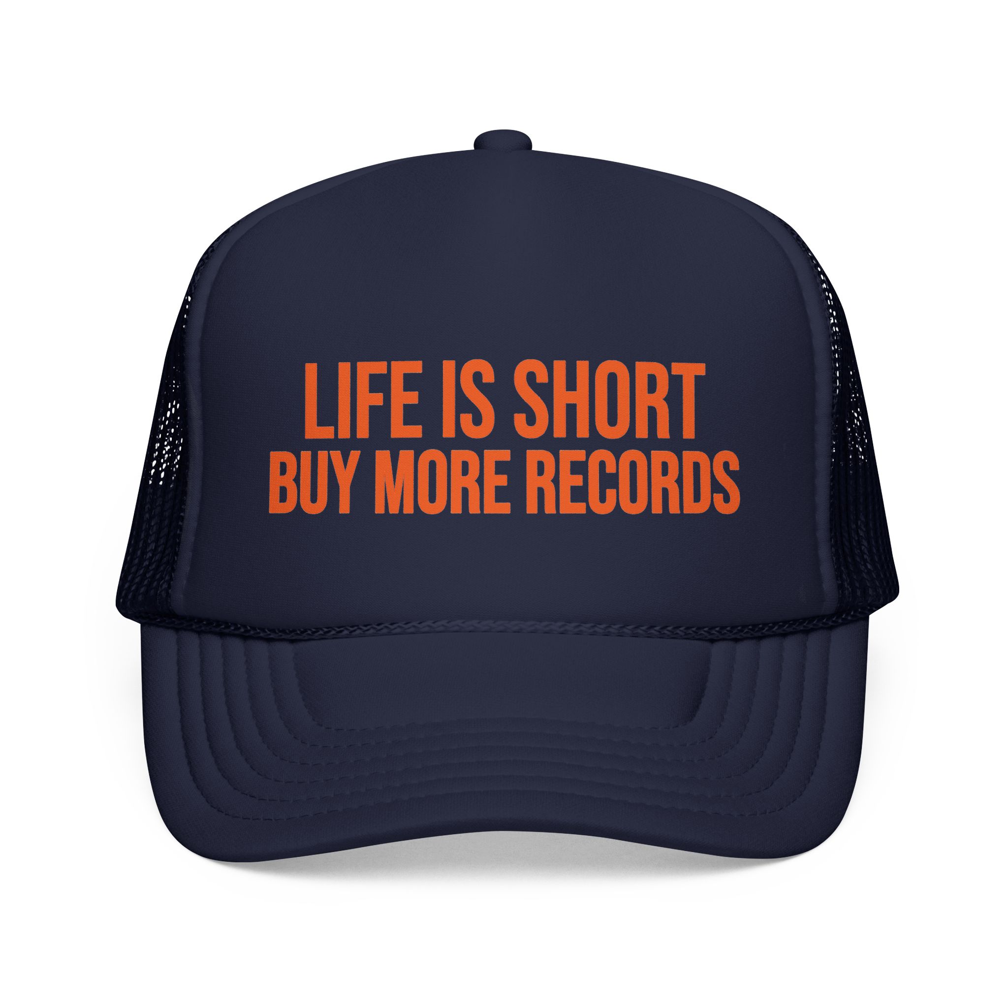 'Life is Short' Trucker Cap - Music Lover's Essential - Image 1