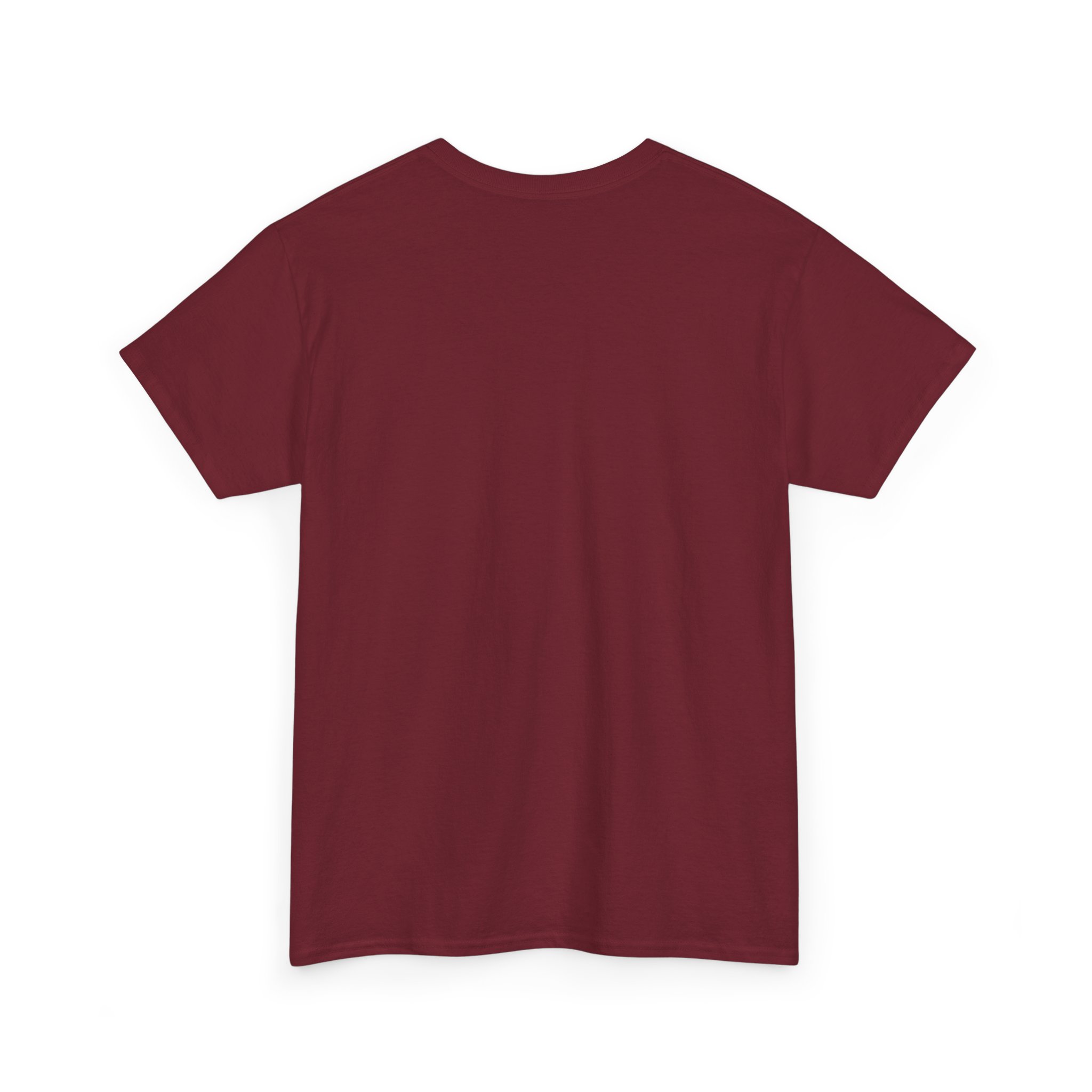 Casual Unisex Heavy Cotton Tee - Perfect for Everyday Wear and Special Occasions - Image 4