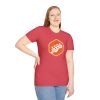 Orange Bass Guitar Badge T-Shirt — Retro Musician Tee for Bass Players - Thumbnail Image 113