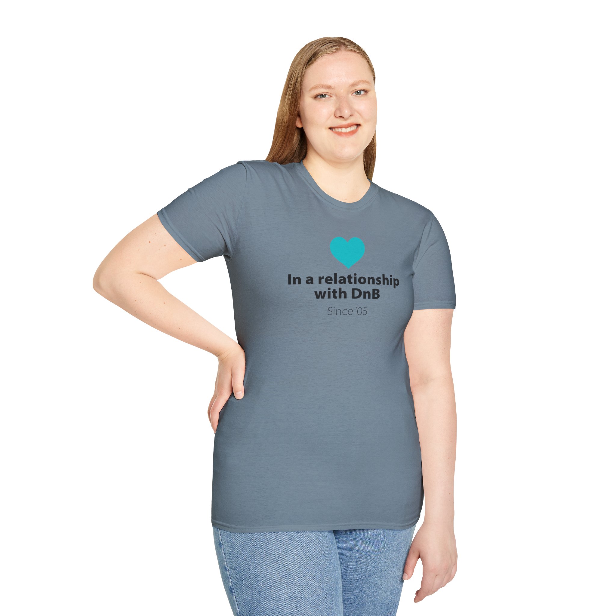 Drum & Bass "In a Relationship with DnB" T-Shirt - Image 85