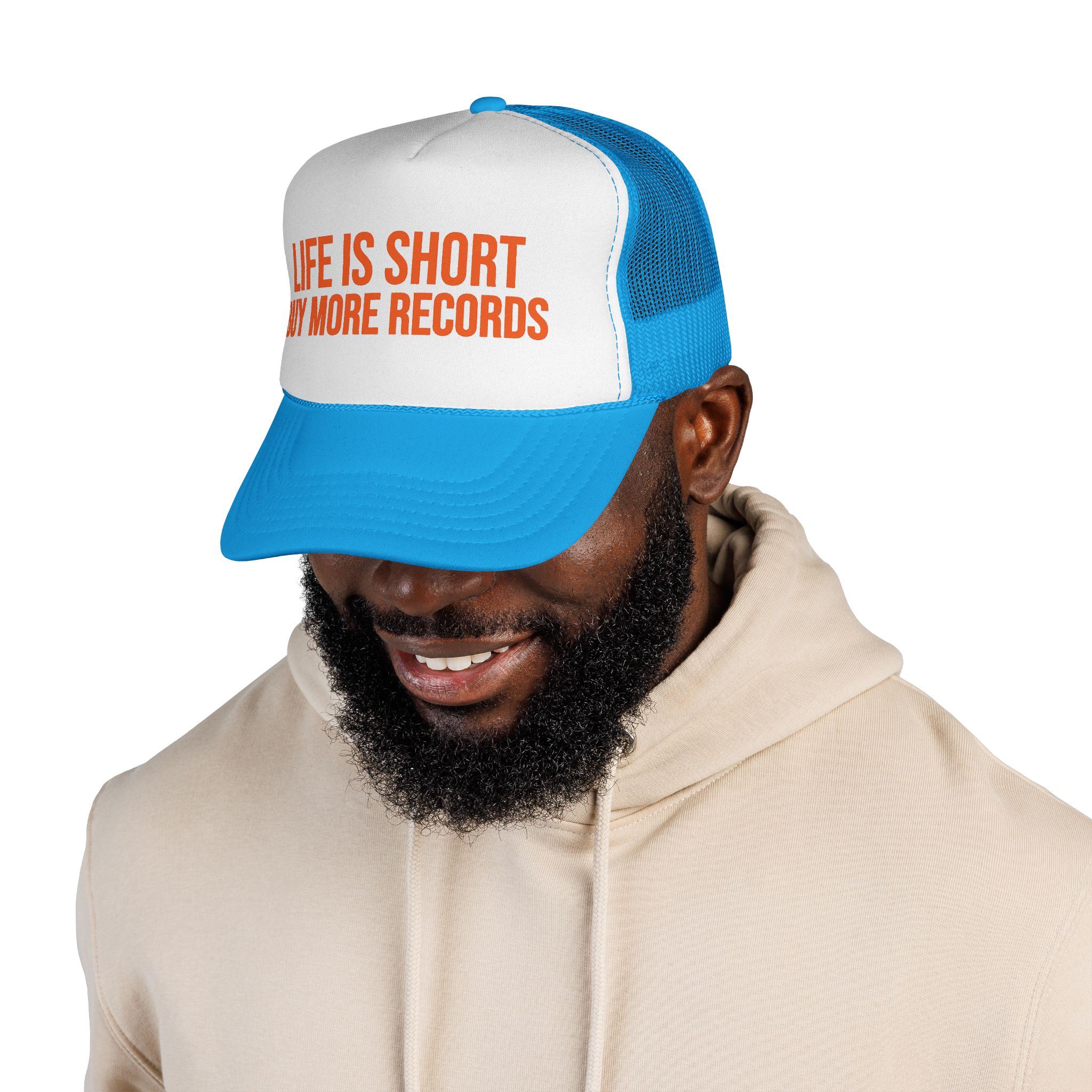 'Life is Short' Trucker Cap - Music Lover's Essential - Image 10