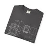 Blueprint Camera Unisex T-Shirt, Casual Wear, Artist Gift, Photography Tee, Unique Apparel, Comfortable Style - Thumbnail Image 31