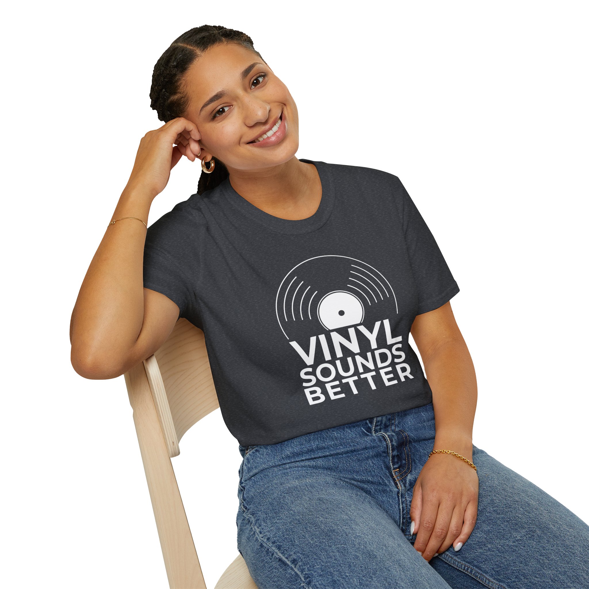 Vinyl Sounds Better T-Shirt — Retro Record Lover Tee - Image 70