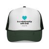 Trucker Cap – "In a Relationship with DnB Since '05" Retro Drum & Bass Hat - Thumbnail Image 1