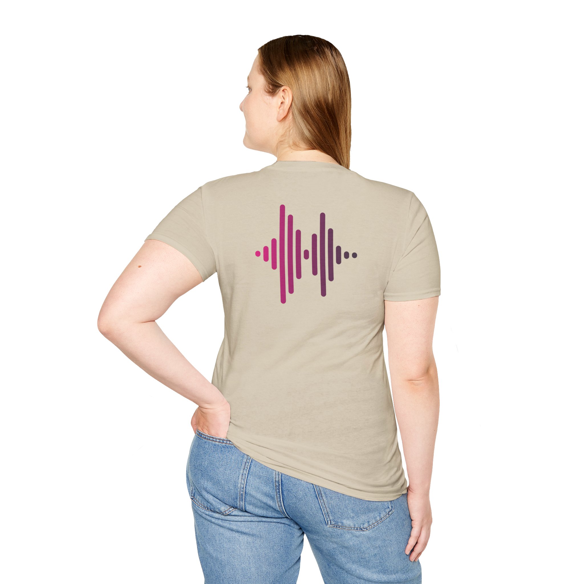 Soundwave Graphic T-Shirt — Modern Audio Waveback Tee - Image 29