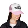 Fun DJ Trucker Cap - I'm with the DJ (Just Not This One) - Thumbnail Image 36