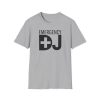 Emergency DJ Unisex Softstyle T-Shirt - Perfect for Music Lovers and Events - Thumbnail Image 9