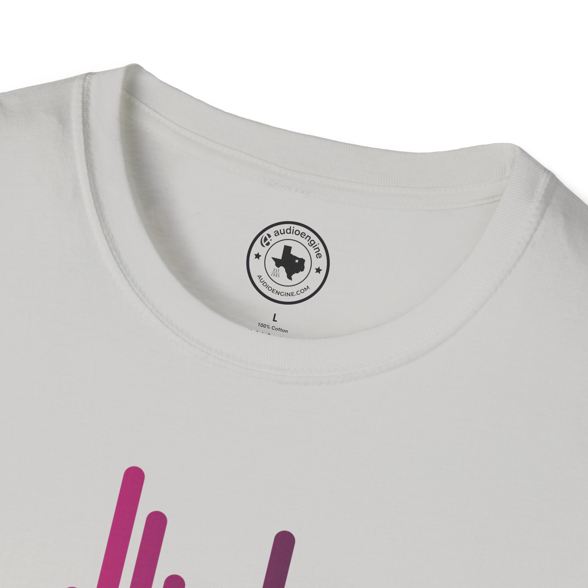 Audio Waveform Graphic Tee — Gradient Soundwave T-Shirt - Image 27
