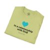 Drum & Bass "In a Relationship with DnB" T-Shirt - Thumbnail Image 1
