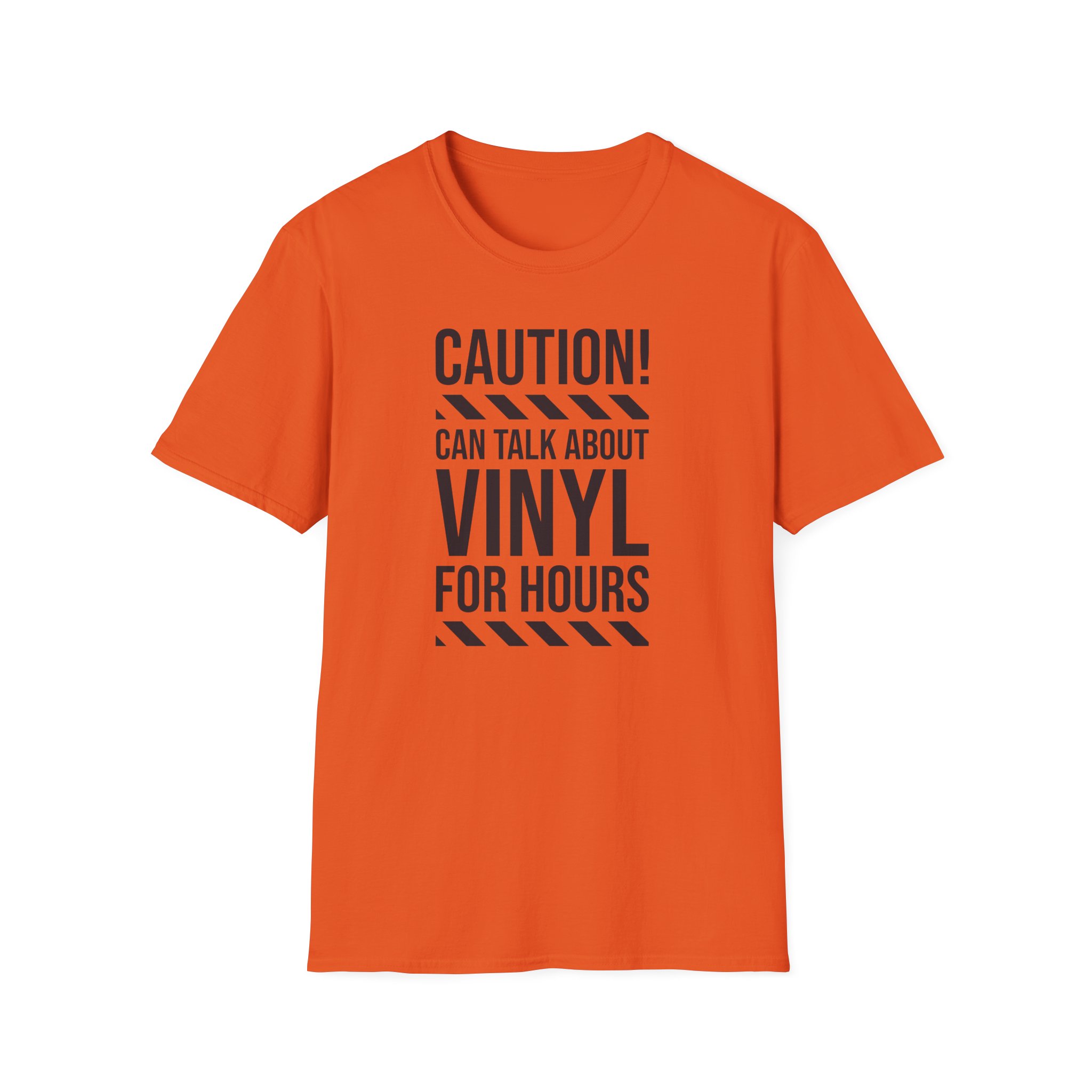 Vinyl Lover T-Shirt — "Caution! Can Talk About Vinyl For Hours" Music Tee - Image 25