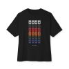 Copy of Retro Vibes Unisex Oversized Boxy Tee, Music Lover Shirt, Festival Attire, Comfortable Casual Tee, Graphic Tee for Every Day - Thumbnail Image 11