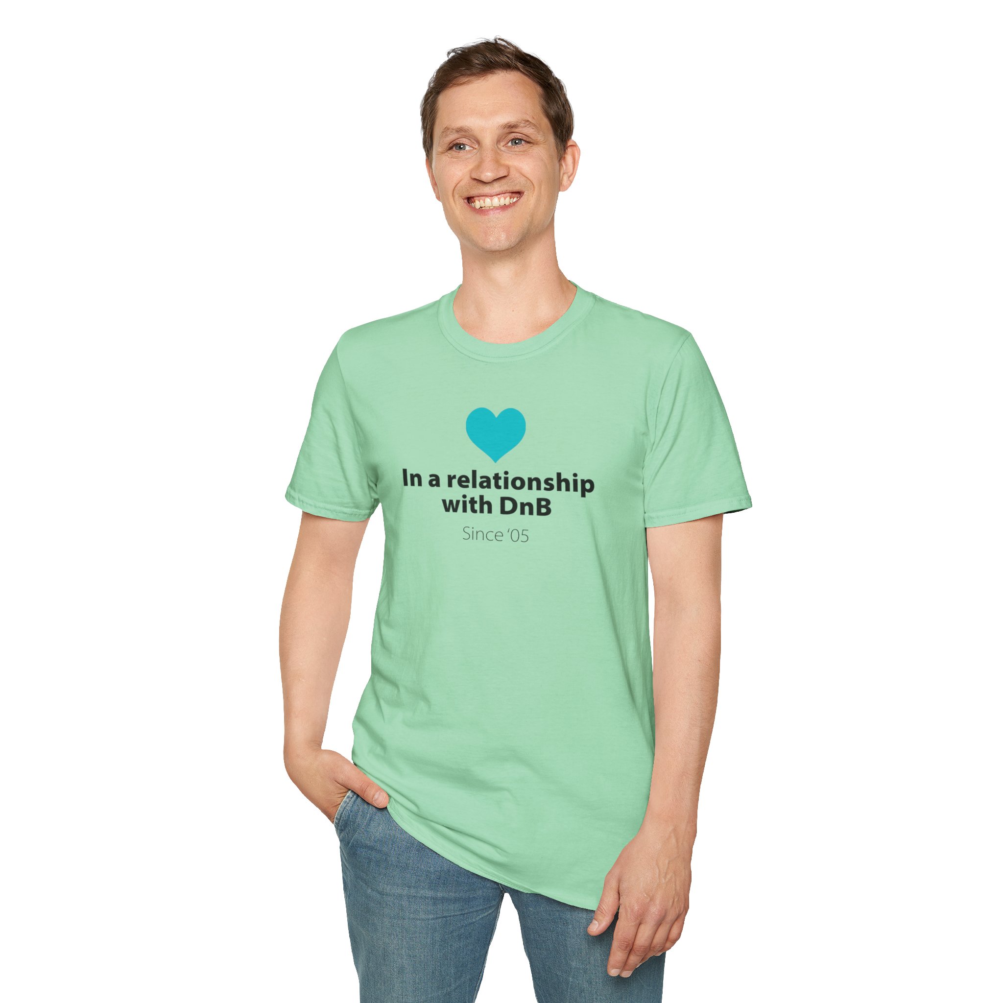 Drum & Bass "In a Relationship with DnB" T-Shirt - Image 62