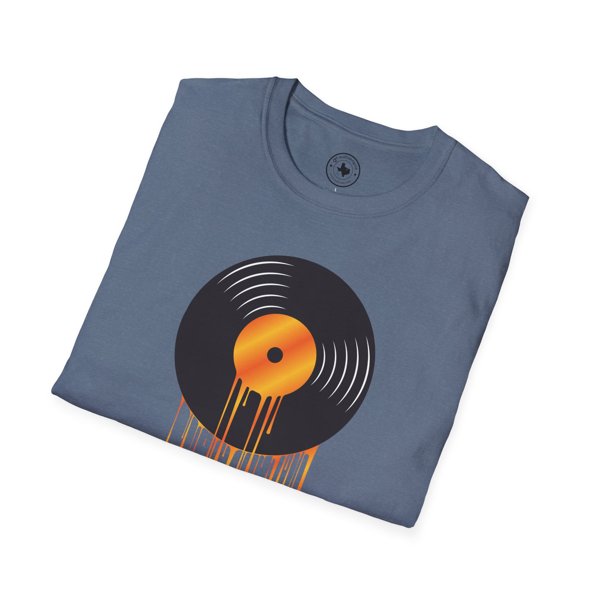 Melting Vinyl Record T-Shirt – Retro Music Tee - Image 94