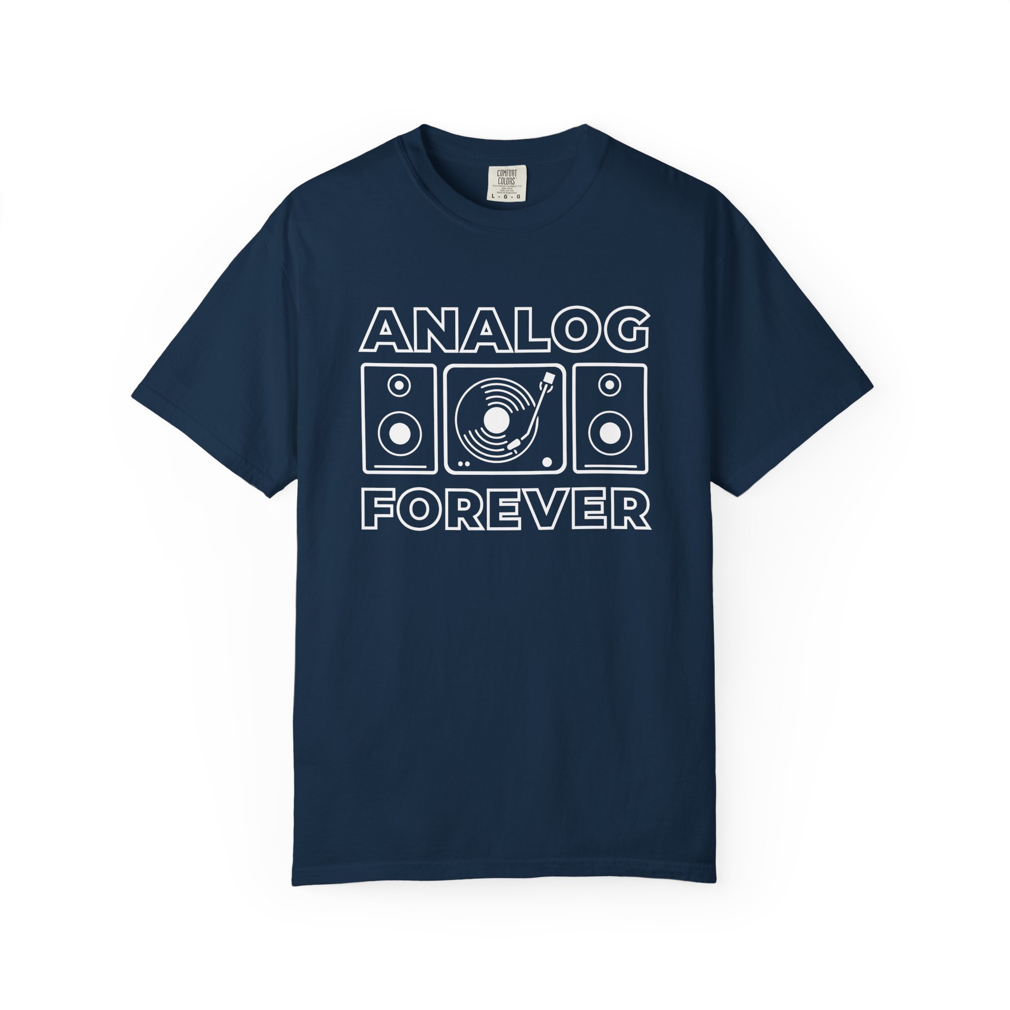 Analog Forever T-Shirt, Unisex Vintage Tee, Music Lover Gift, Retro Style Shirt, Cool DJ Apparel, Casual Streetwear - Image 21