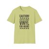 Vinyl Lover T-Shirt — "Caution! Can Talk About Vinyl For Hours" Music Tee - Thumbnail Image 37