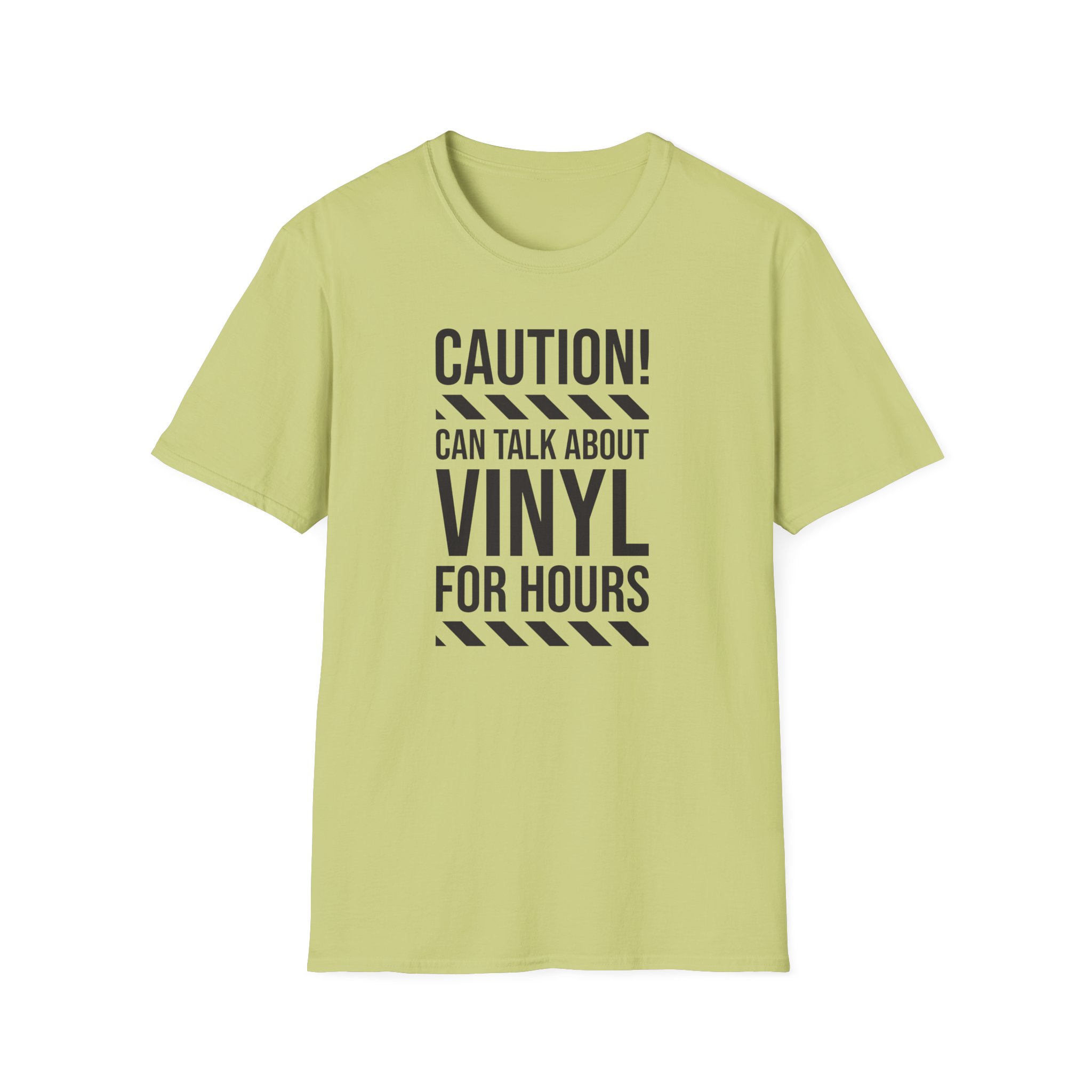 Vinyl Lover T-Shirt — "Caution! Can Talk About Vinyl For Hours" Music Tee - Image 37