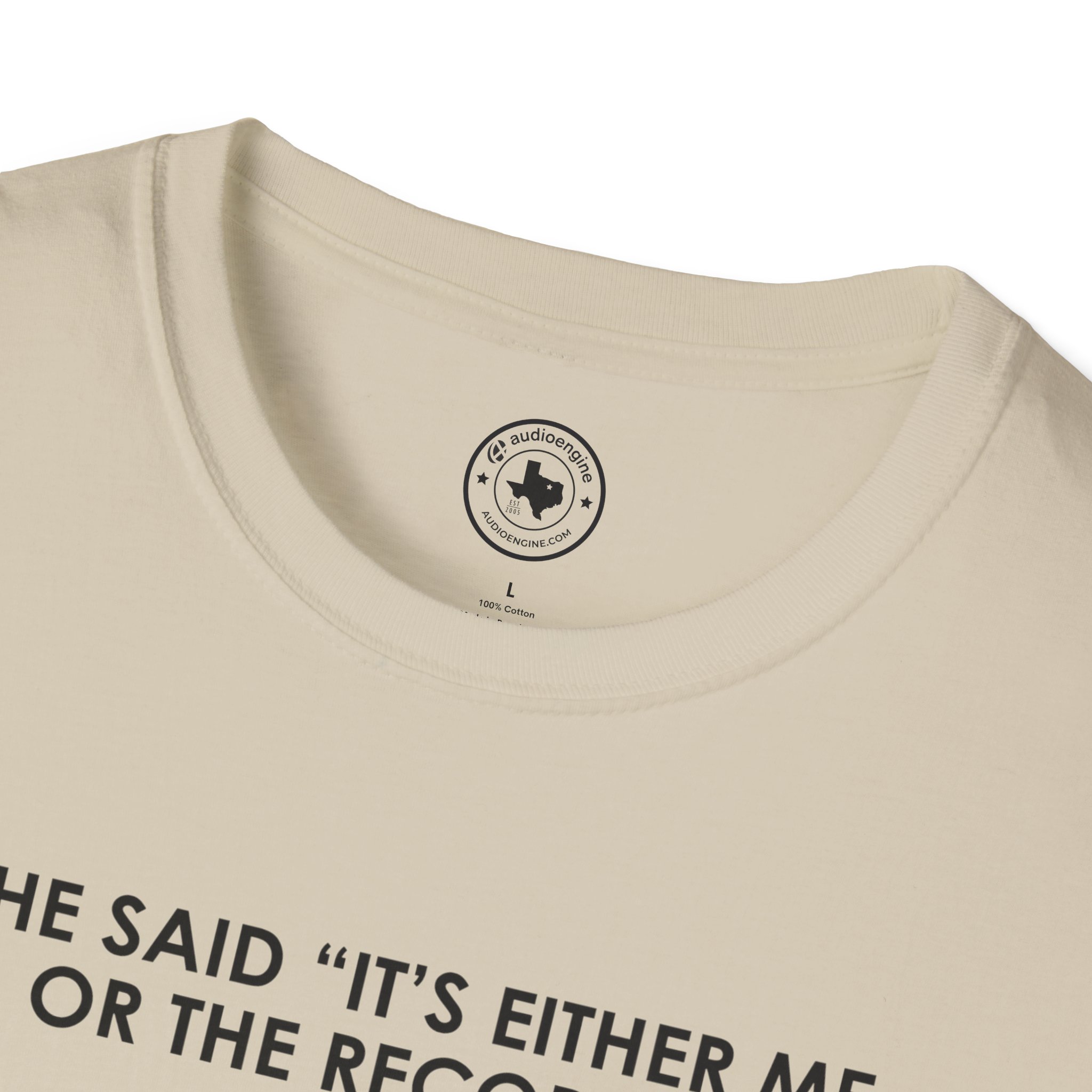 T-Shirt — “She Said ‘It’s Either Me or the Records.’ Sometimes I Miss Her.” Graphic Tee - Image 19