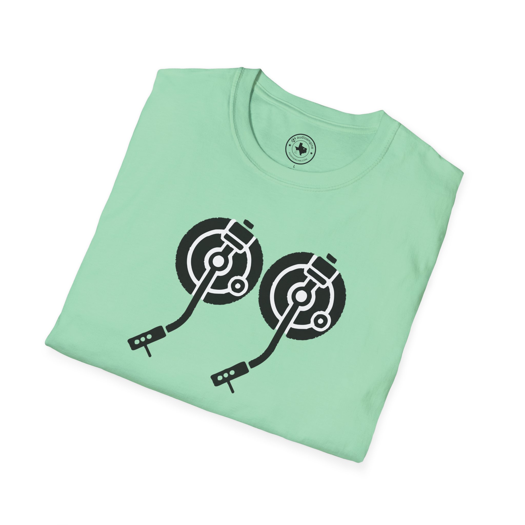 Record Player Turntable Tee — Retro DJ Vinyl Graphic T-Shirt - Image 94