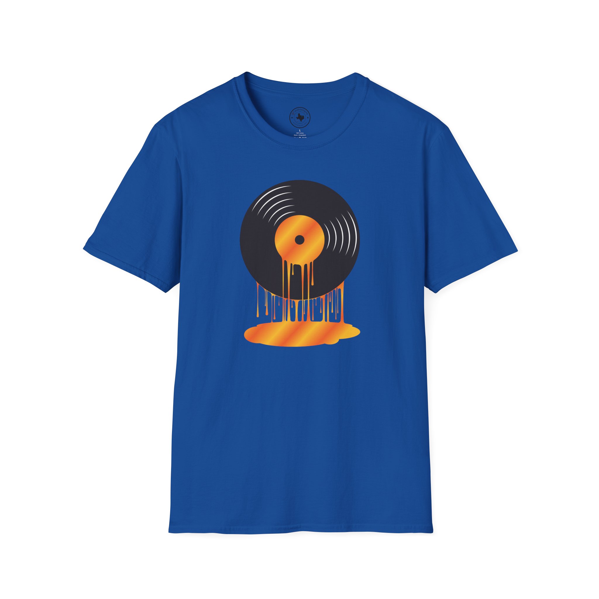 Melting Vinyl Record T-Shirt – Retro Music Tee - Image 100