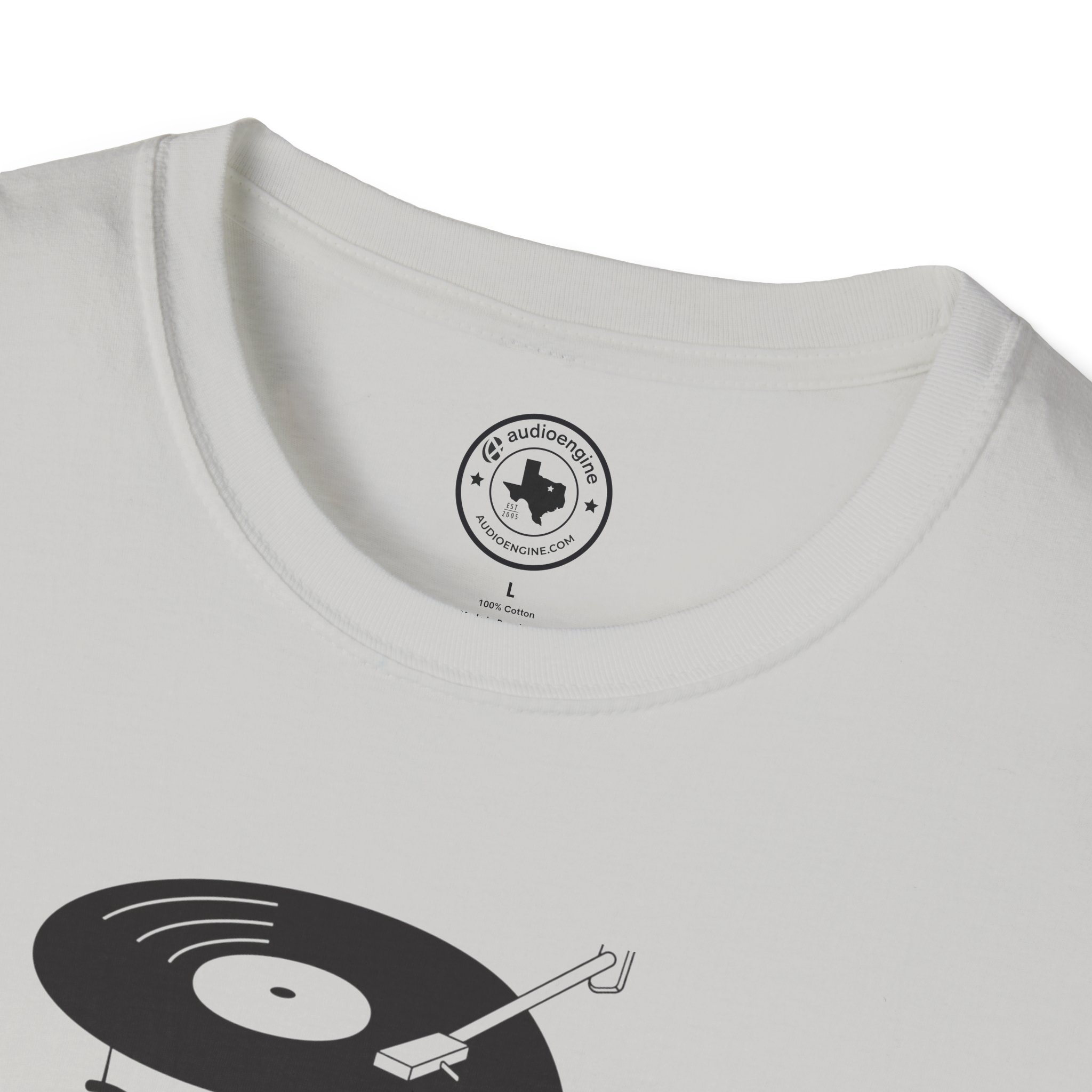 Retro Vinyl Head Illustration T-Shirt - Image 27