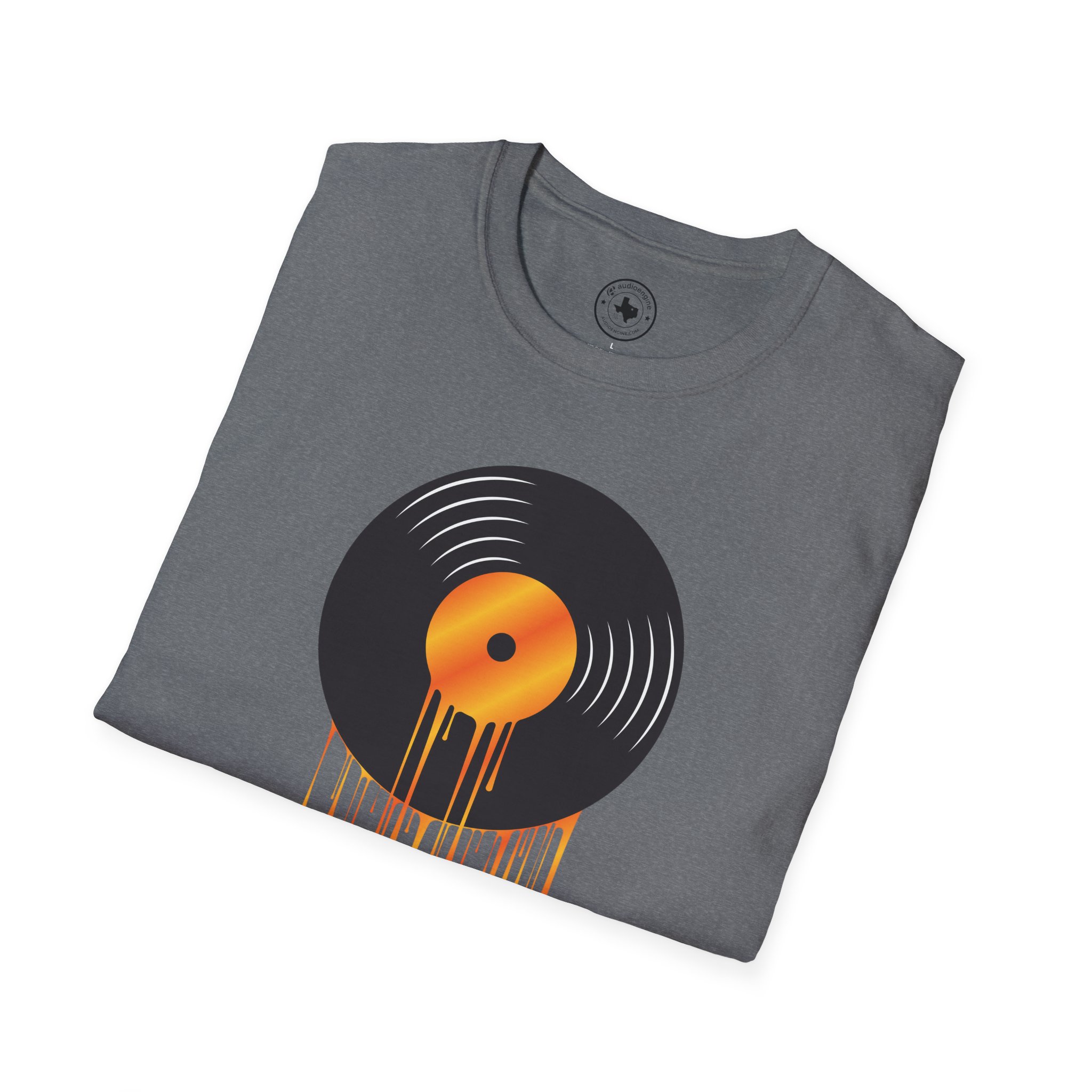 Melting Vinyl Record T-Shirt – Retro Music Tee - Image 49