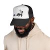 Gym Lover Trucker Cap with Workout Design - Thumbnail Image 20