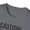 Vinyl Lover T-Shirt — "Caution! Can Talk About Vinyl For Hours" Music Tee - Thumbnail Image 63