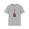 Electric Guitar Graphic T‑Shirt — Red Pattern Rock Music Tee - Thumbnail Image 51